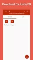 Video Downloader master الملصق