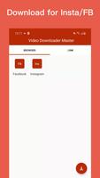 Video Downloader master Affiche