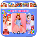 Birthday Video Maker With Song and name aplikacja