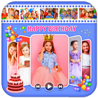 Birthday Video Maker With Song and name biểu tượng