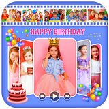 Birthday Video Maker With Song and name 圖標