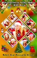 Shiny Christmas Video Maker With Song Affiche