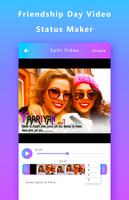 Friendship Day Video Status Maker With Song Affiche