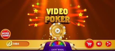 Video Poker Cartaz