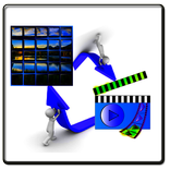 قص الفيديو و استخراج الصور