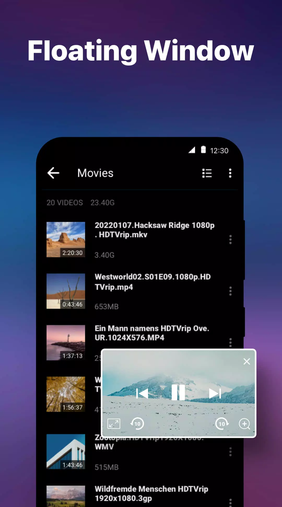 Download Video Player All Format MOD APK 2.3.6.6 (Premium unlocked)