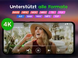Videoplayer für alle Formate Plakat