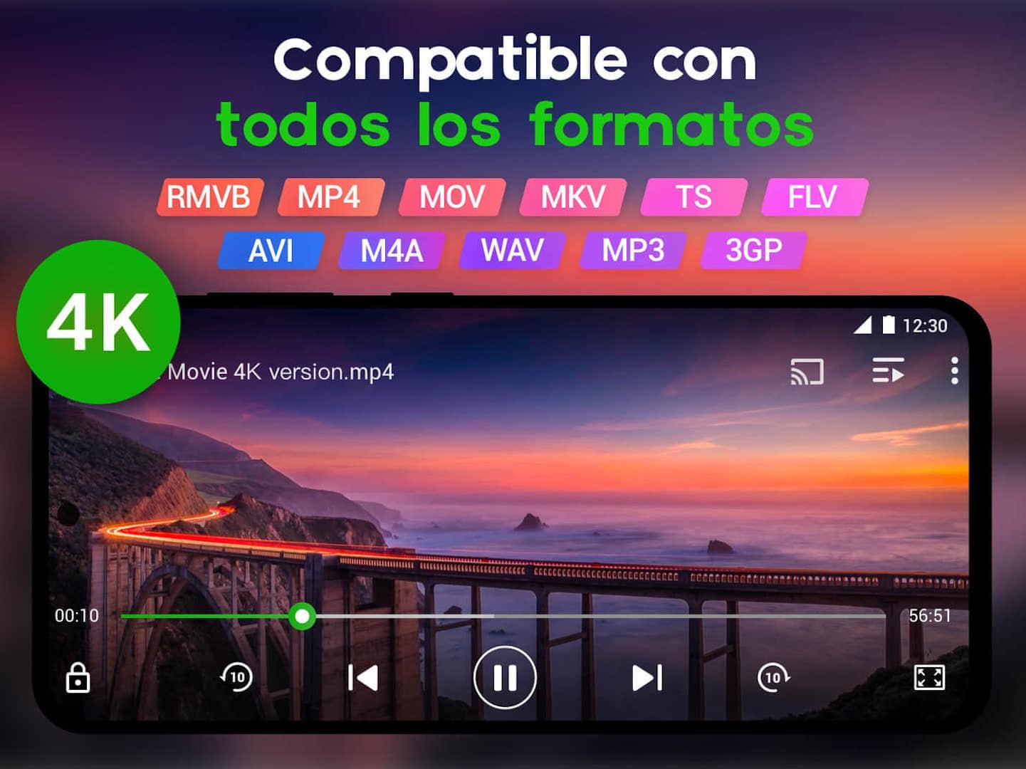 Descarga de APK de Reproductor de Vídeo y Música para Android