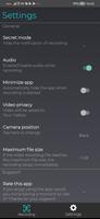 Secret Video Recorder captura de pantalla 1