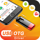 OTG USB Driver For Android : USB To OTG Converter icône