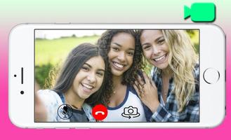 Girls Chat Live Talk - Free Chat & Call Video tips imagem de tela 1