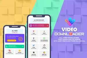 All Video Downloader for Socia پوسٹر