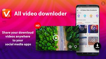 All Video Downloader 2021: Status Video Downloader imagem de tela 3
