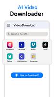 All Video Downloader With VPN स्क्रीनशॉट 3