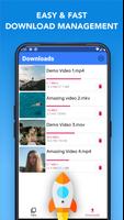 Video Downloader - Easy & Fast download all videos capture d'écran 1