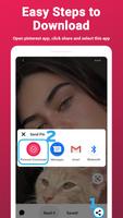 برنامه‌نما Video Downloader For Pinterest عکس از صفحه