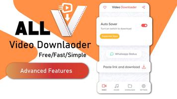 Video Downloader All - Tube Downloader HD Free capture d'écran 1