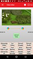 Video Editor using FFmpeg Plakat