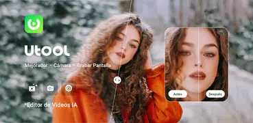 Mejorador de videos IA - Utool