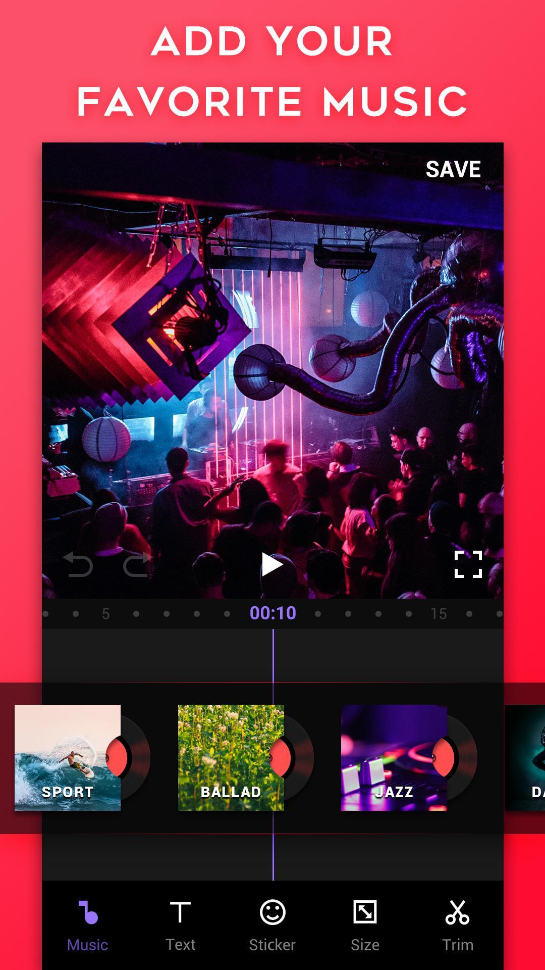 Tempo music video editor pro apk