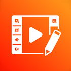 Crop, Cut & Merge Video Editor icono