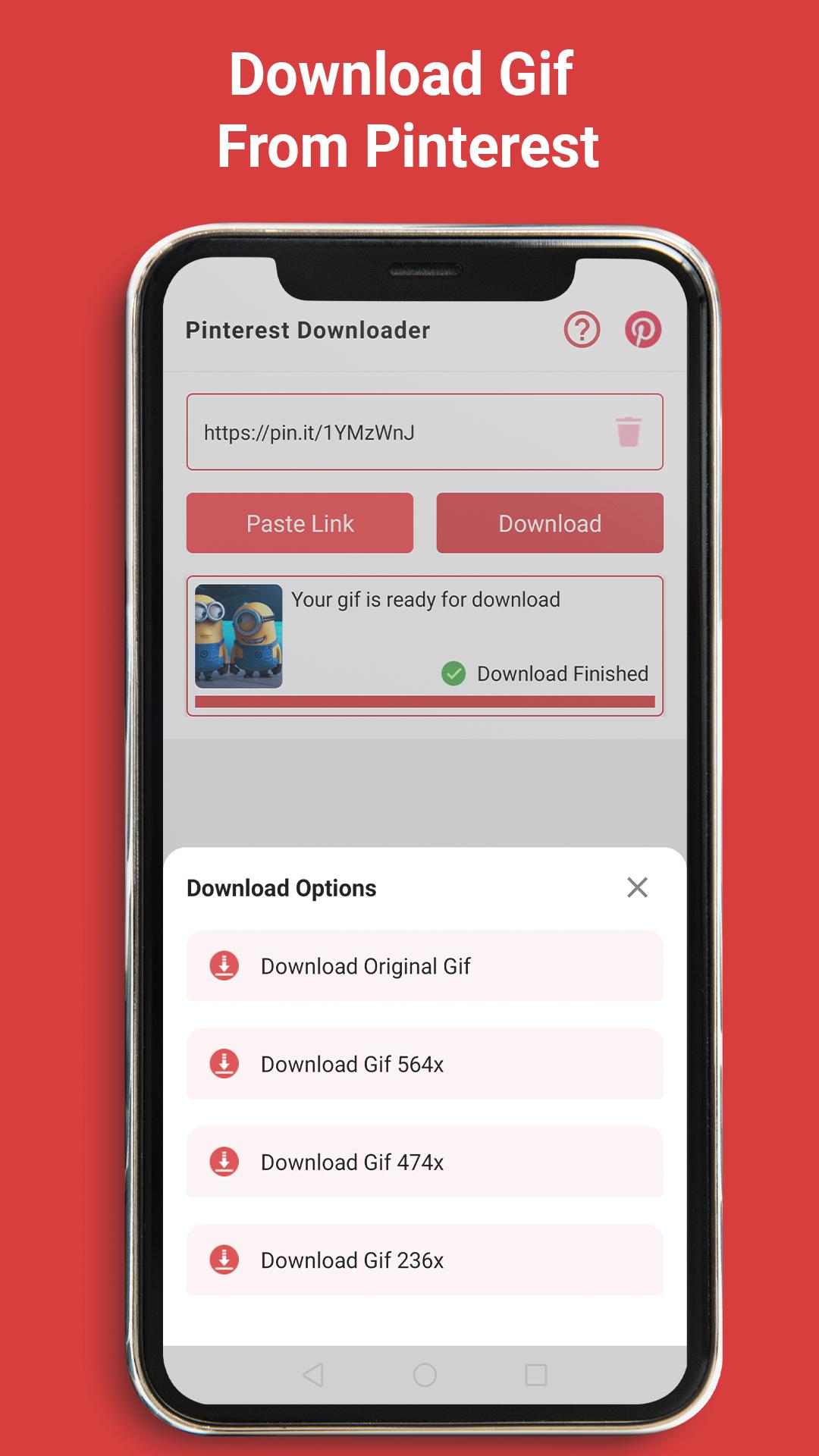 Pinterest Video Downloader APK للاندرويد تنزيل