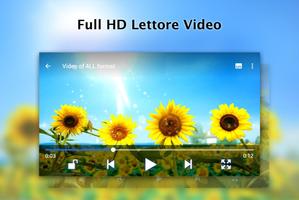 Poster Full HD Lettore Video