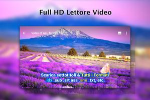 1 Schermata Full HD Lettore Video