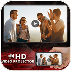 HD Video Projector Simulator - Video HD Projector biểu tượng