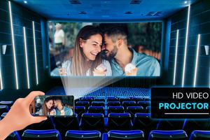 HD Video Projector plakat