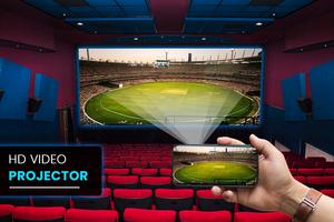 HD Video Projector syot layar 2