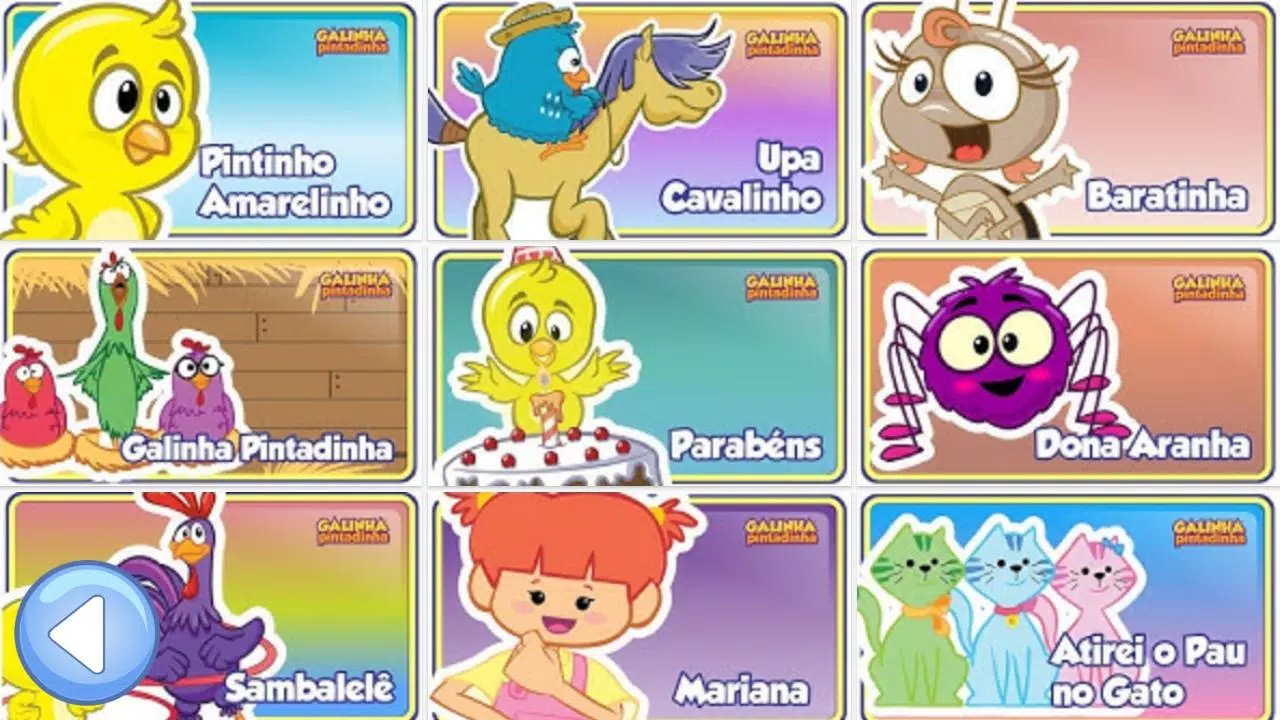 Jogos & Videos da Galinha Pintadinha APK للاندرويد تنزيل