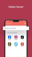 Video Saver for all Social Media without Login Affiche