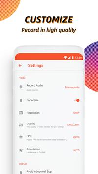 Vidma 录屏大师 - 录制游戏、直播录屏工具、高清录屏、一键截图、视频编辑 截图 2