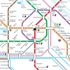 Vienna Metro Map icône