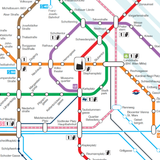 Vienna Metro Map आइकन