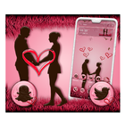 Valentine Couple Theme icône