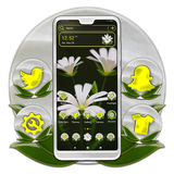 White Petaled Flower Theme