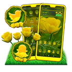 Yellow Tulip Theme icône