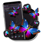 Blue Pink Butterfly Theme 图标