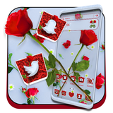 Red Rose Theme icône