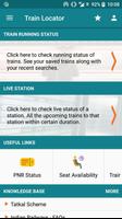 Train Locator - Indian Railways โปสเตอร์