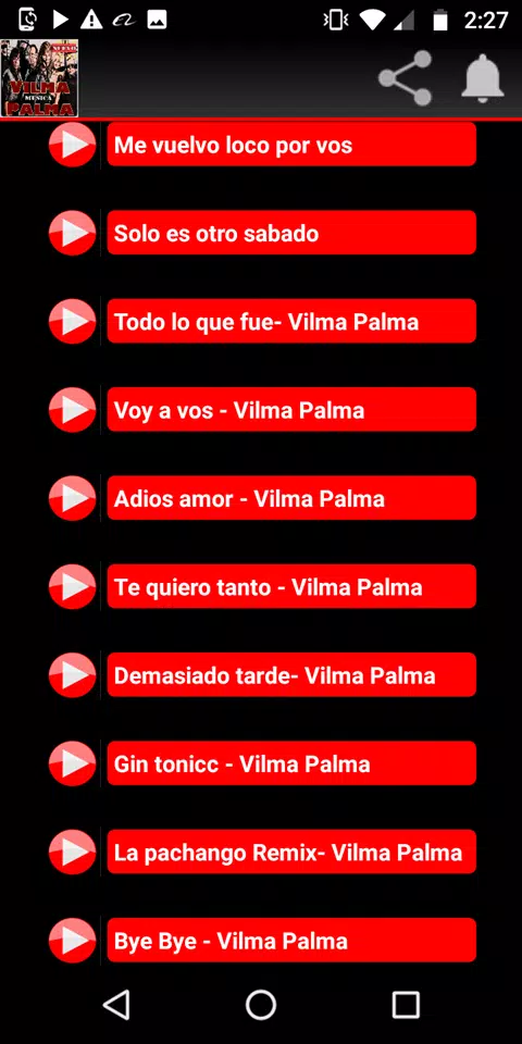 Descarga de APK de Vilma Palma Musica - Rock para Android