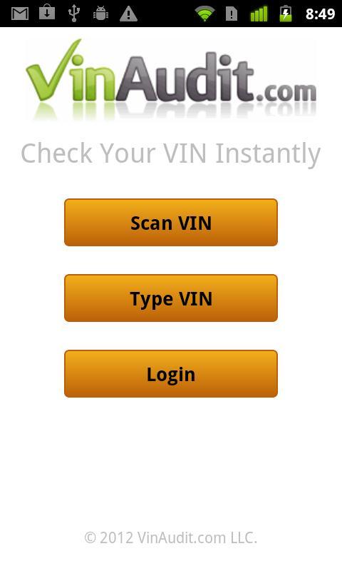 Vin com. Приложение VIN Scanner.