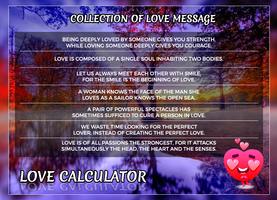 Love Calculator : Valentine's Day Message ảnh chụp màn hình 3