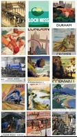 Vintage UK Travel Posters 海报