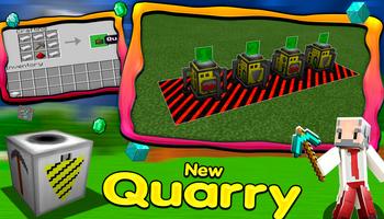Quarry Add-on for Minecraft PE capture d'écran 1