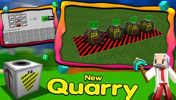 Quarry Add-on for Minecraft PE تصوير الشاشة 1