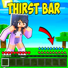 Mod Thirst Bar لماين كرافت أيقونة