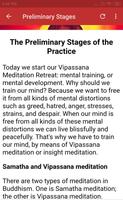 VIPASSANA MEDITATION COURSE capture d'écran 3